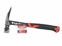 ANTI-SHOCK MONOBLOCK puusepa haamer 600g, Tvardy, T00400, 14&rdquo; (~36 cm), must-punane