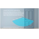 Ezviz DB2C CS-DB2C Nutikas Uksekell Juhtmevaba HD 1080p Aku Helimooduli Komplektiga Valge