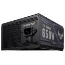 Asus TUF-GAMING-650B maitinimo &scaron;altinis 90YE00D1-B0NA00, 650 W, 20+4 pin ATX, 80 Plus Bronze, 135 mm ventiliatorius