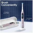 Oral-B elektriskā zobu birste iO9 Rose Quartz, 1 galviņa, 7 tīrī&scaron;anas režīmi, litija jonu akumulators, uzlādes bāze