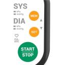 ETA aug&scaron;delma asinsspiediena monitors ETA229790000, 2 lietotājiem, 22-42 cm, LCD displejs, oscilometriskā metode, akumulators