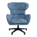 Atpūtas krēsls KAROLINA zils 18412
