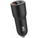 Gembird Auto laadija TA-UC-AC2PDQC38-CAR-01 38 W, 2 porti, 12-24 V, 1 Type-C, 1 Type-A, Kiire laadimine, &Uuml;levoolu kaitse