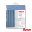 Занавеска для душа 180х200см синяя, полиэстер 012308 RAYEN