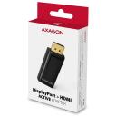 Axagon adapteris RVD-HI DP į HDMI, 1 HDMI i&scaron;ėjimas, 1 DisplayPort įėjimas, 0.012 kg