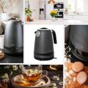 Adler Veekeetja AD 1295g, 2200 W, 1.7 L, Roostevaba teras, 360&deg; p&ouml;&ouml;ratav alus, LCD ekraan, 7 temperatuuri seadistust