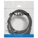 Lanberg CEE 7/7 kuni IEC 320 C13 toitekaabel CA-C13C-11CC-0030-BK, 3 m, 10 A, must, VDE