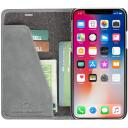 Krusell Sunne 4 Card FolioWallet 61505, 16,5cm, hall, 4 kaardi pesa, kriimustuskaitse, tolmu eest kaitstud
