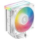 Deepcool Procesoriaus au&scaron;intuvas AG400 WH ARGB V2 R-AG400-WHAMMN-GJD, 75.89 cfm, 1 ventiliatorius, 31.6 dBA, 500-2100 rpm