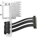 Fractal Design Datora korpuss Flex 2 FD-A-FLX2-002, 195mm, balts, atbalsta 4-slotu GPU, viegla montāža