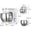 Eldom DULCE stovinis mai&scaron;ytuvas WRK1300, 1300 W, 5 L, 6 greičiai, 220-240 V, baltas, mai&scaron;ymas, minkyti, plakimas