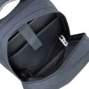 Rivacase Чехол 7562DARKGREY, 15.6", 120mm, 635g, 305mm, 460mm, 1 передний карман, USB порт, водоотталкивающий