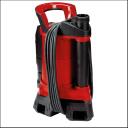 Einhell musta vee pump GE-DP 6935 A ECO 4171450, 690 W, 17500 L/h, 9 m, 7 m, 35 &deg;C, ergonoomne k&auml;epide, toitekaabel 10 m