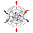 Suruõhu mutrikeeraja 1/2" , 500 Nm YT-09510 YATO