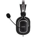 A4Tech Austiņas EVO Vhead 50 A4TSLU09264, 2m, 32 &Omega;, 20-20 000 Hz, stereo, regulējams galvas apmale, mikrofons