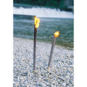 Vaska lāpas, auduma stiprinājums, koka rokturis, 100 min deg&scaron;anas laiks, R820300, BasicNature