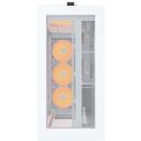 Montech Korpus HS01 PRO (W), Midi Tower, 2x USB 3.0, 480mm, 240mm, 480mm, 2x 120mm taga, 3x 120mm p&otilde;hjas, 4x 2.5"