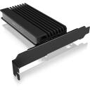 Raidsonic ICY BOX PCIe karte IB-PCI214M2-HSL, PCIe 4.0 x4, M.2 2230/2242/2260/2280, 1 SSD, melna