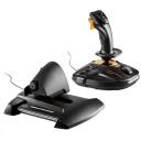 Thrustmaster Džojstik T.16000M FCS HOTAS 2960778, 4 telge, H.E.A.R.T tehnoloogia, USB, must, oranž