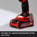 Einhell Juhtmeta l&ouml;&ouml;ktrell TP-CI 18/220 Li BL - Solo 4510085, 220 Nm, 0-2800 RPM, harjadeta mootor, LED tuli