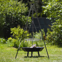 Campfire Tripod with Grill Grate BROWIN 330551, 150 cm