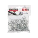 Knišės 4,8x16mm, KREATOR, KRT618106, Skersmuo: 4,8 mm, Ilgis: 16 mm, 100 vnt.