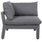 Modulinė sofa FLUFFY kampinė, pilka 13792 HOME4YOU