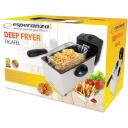 Esperanza Фритюрница FALAFEL EKG010, 2200W, 3L, нержавеющая сталь, антипригарное покрытие