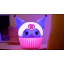 Paladone Kuromi SquishyGlo Silikona Lampa PP15398KUR, 16cm, Daudzkrāsaina, LED, 3 spilgtuma līmeņi, automātiska izslēg&scaron;anās