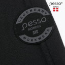 Striukė su gobtuvu Turin, 65% medvilnė, 35% poliesteris, Pesso, TURIN_BL-S, juoda, S