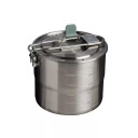 Ēdienu gatavo&scaron;anas komplekts kempingā Stanley Wildfare Go Two 1.1L 2809997020 Stanley&reg; zilganpelēks/tum&scaron;i pelēks