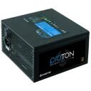 Chieftec Toiteplokk BDF-500S, 500 W, 80 Plus Bronze, Aktiivne PFC, 24-pin ATX, 6 SATA, 2 Molex, 2 PCI-E