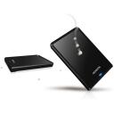Adata HDD AHV620S-2TU31-CBK 2TB, 2.5", USB 3.2 Gen 1, черный, устойчивый к царапинам, индикатор LED