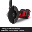 Bezvadu leņķa slīpma&scaron;īna AXXIO 36/230 Q, EINHELL, 4431160, 2200 W, 70 mm grie&scaron;anas dziļums, bezsuku motors, ergonomisks dizains