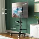 Onkron telerii stativ TS1137-B, maksimaalne kandev&otilde;ime 45 kg, minimaalne ekraani suurus 58.4 cm
