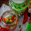 3 L klaaspurk plastkaanega BROWIN 600130, 15.5x15.5x24.0 cm, 3 L