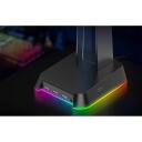 Onikuma statīvs austiņām ST-2B RGB, 384g, <250mA, 3xUSB2.0, 3.5mm, RGB apgaismojums, 1.5m kabelis