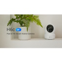 Ezviz H6C CS-H6c-4MP-W1 Siseruumide Panoraamne 4MP 2K Nutikas AI P&ouml;&ouml;ratav 360&deg; Kaamera MicroSD / &Ouml;&ouml;n&auml;gemine Valge