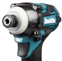 Smūginis atsuktuvas MAKITA TD004GZ 1/4", 230Nm, be&scaron;epetėlinis variklis, 40V, korpusas
