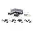 Садовый диван двухместный Elements 2 Seater серый/светло-серый  29212922900