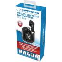 Esperanza Bluetooth austiņas EH238K, 90g, 4h sarunu laiks, 5V, 30mAh, 10m darbības attālums, 20-2000Hz frekvence