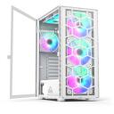 Montech Korpus X3GLASS(W), Midi Tower, 3x140mm, 1x120mm, 2x2.5", 2x3.5", RGB ventilaatorid, Tempered Glass