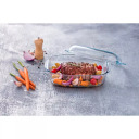 Glass container with lid 4.5L rectangular Essentials 33x19xH13cm 33465A Pyrex