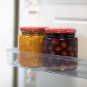 580 ml keeratava kaanega purk marooni v&auml;rvi &Oslash;82/6 BROWIN 132586, klaas, 6 konksu