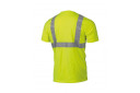 Augstas redzamības T-krekls HOGERT HT5K950-XL, hi-vis, dzeltena, XL, polikokvilna