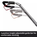 Bezvadu zāles pļāvējs GE-CM 36/33 Li, EINHELL, 3413210, 2x2,5Ah akumulatori, 33 cm pļaušanas platums, 5 augstuma iestatījumi.