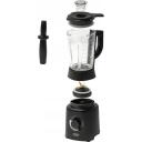 Adler Настольный миксер CR 4089, 2000 Вт, 1,7 л, стеклянная чаша, черный, дробление льда, 6 лезвий