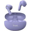Trust k&otilde;rvaklapid Yavi 25299 Bluetooth, 20-20000 Hz, 2 mikrofoni, 6 h aku t&ouml;&ouml;aeg, 23 h laadimiskarbiga, lilla