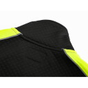 High-visibility jacket FL06, 3XL, PESSO, black/yellow