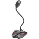 Genesis Spēļu mikrofons Radium 100 NGM-1407, 1.5m, -30dB, USB Type-A, dinamiskais, omnidirekcionāls